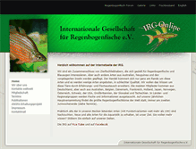 Tablet Screenshot of irg-online.de